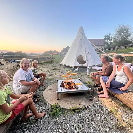 Tipi-glamping Am Gut Kunterbunt Chalet *
