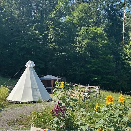 Tipi-glamping Am Gut Kunterbunt Bauernhof *