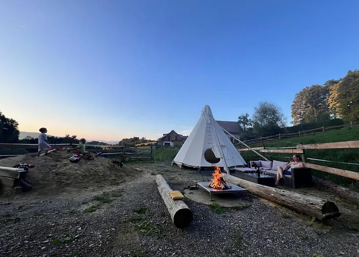 Tipi-glamping Am Gut Kunterbunt Chalet Kaindorf (Hartberg-Furstenfeld)